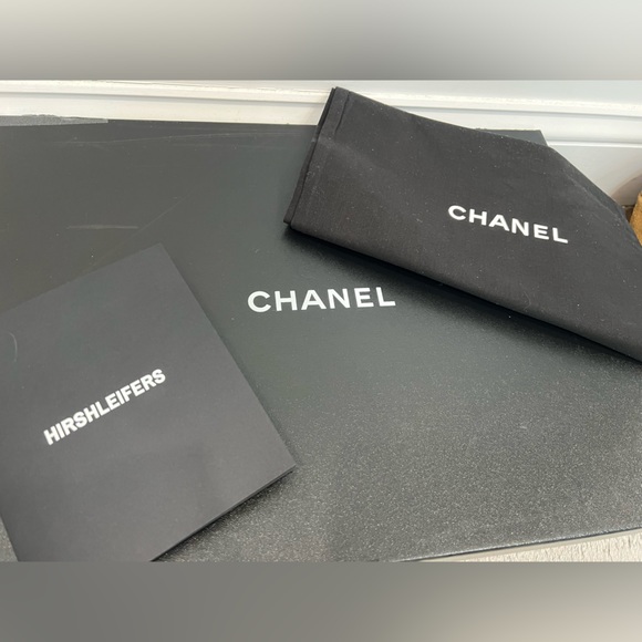 Chanel Tweed Snow Boots Black Beige Size 38 - Picture 7 of 8